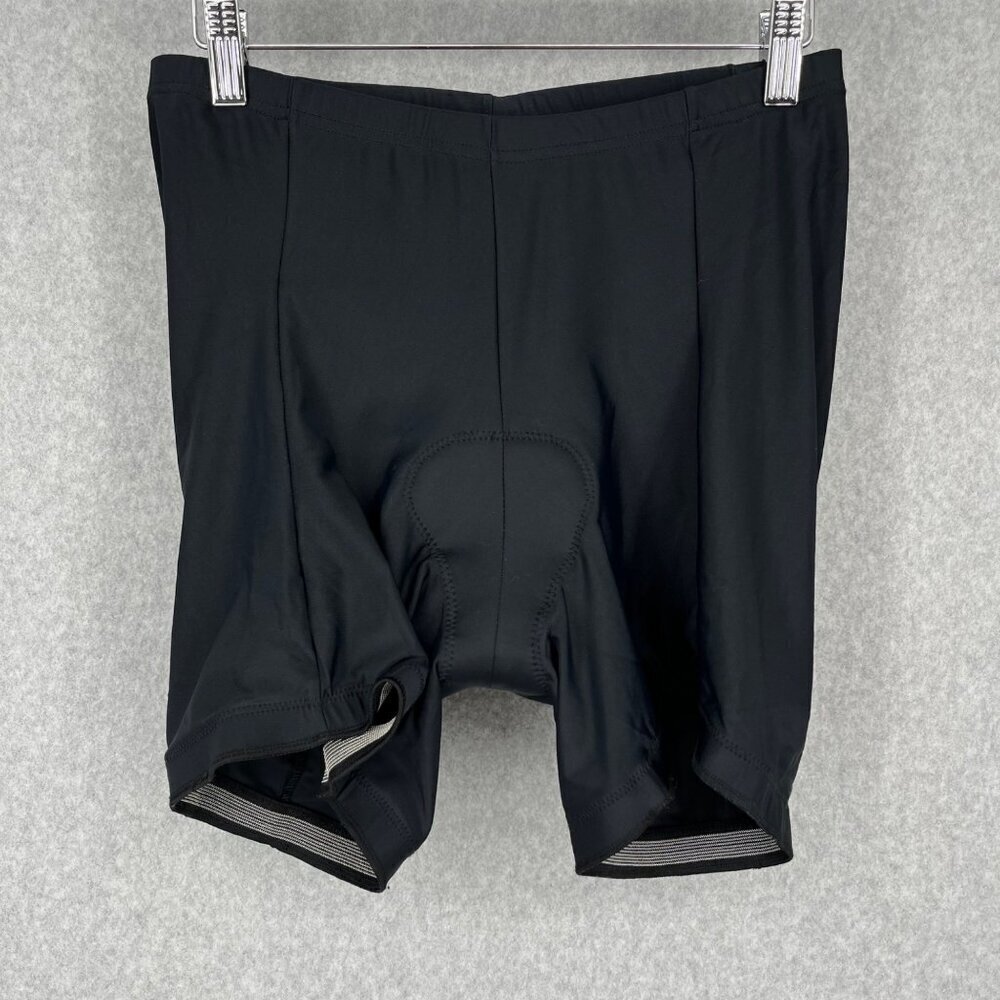 Canari Micro Pro Padded Bike Cycling Shorts Size L Black Spinning Comfort EUC